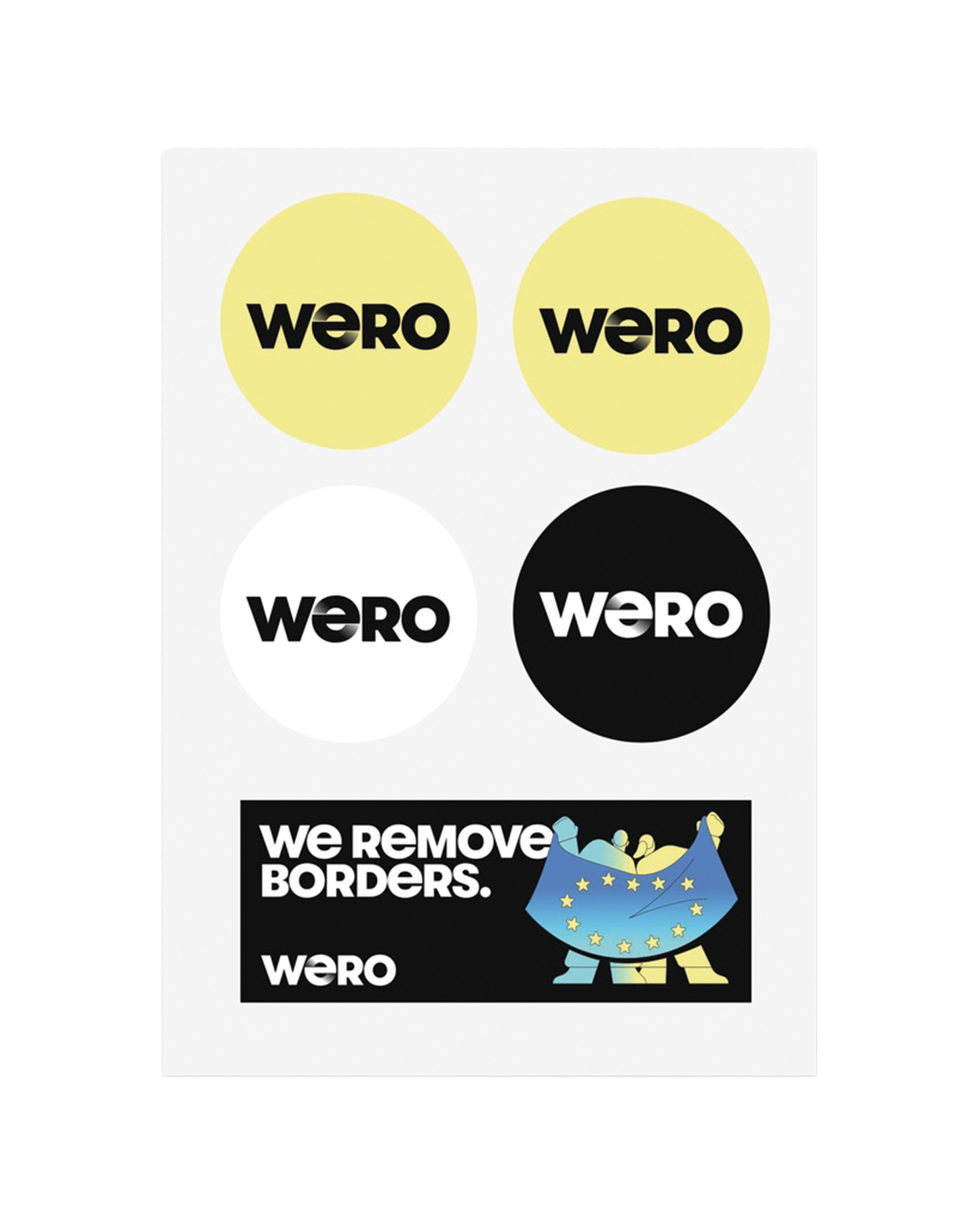 WERO Sticker Sheet