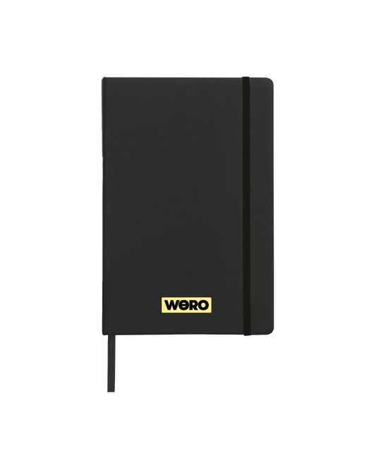 A5 Soft Touch Hard Cover Notebook